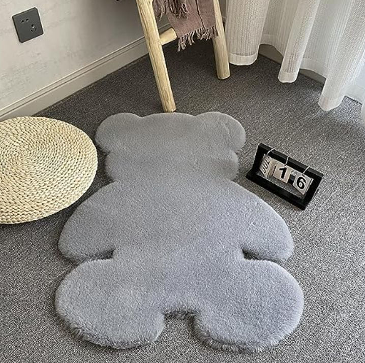 Alfombra en forma de oso / decoración / pie de cama