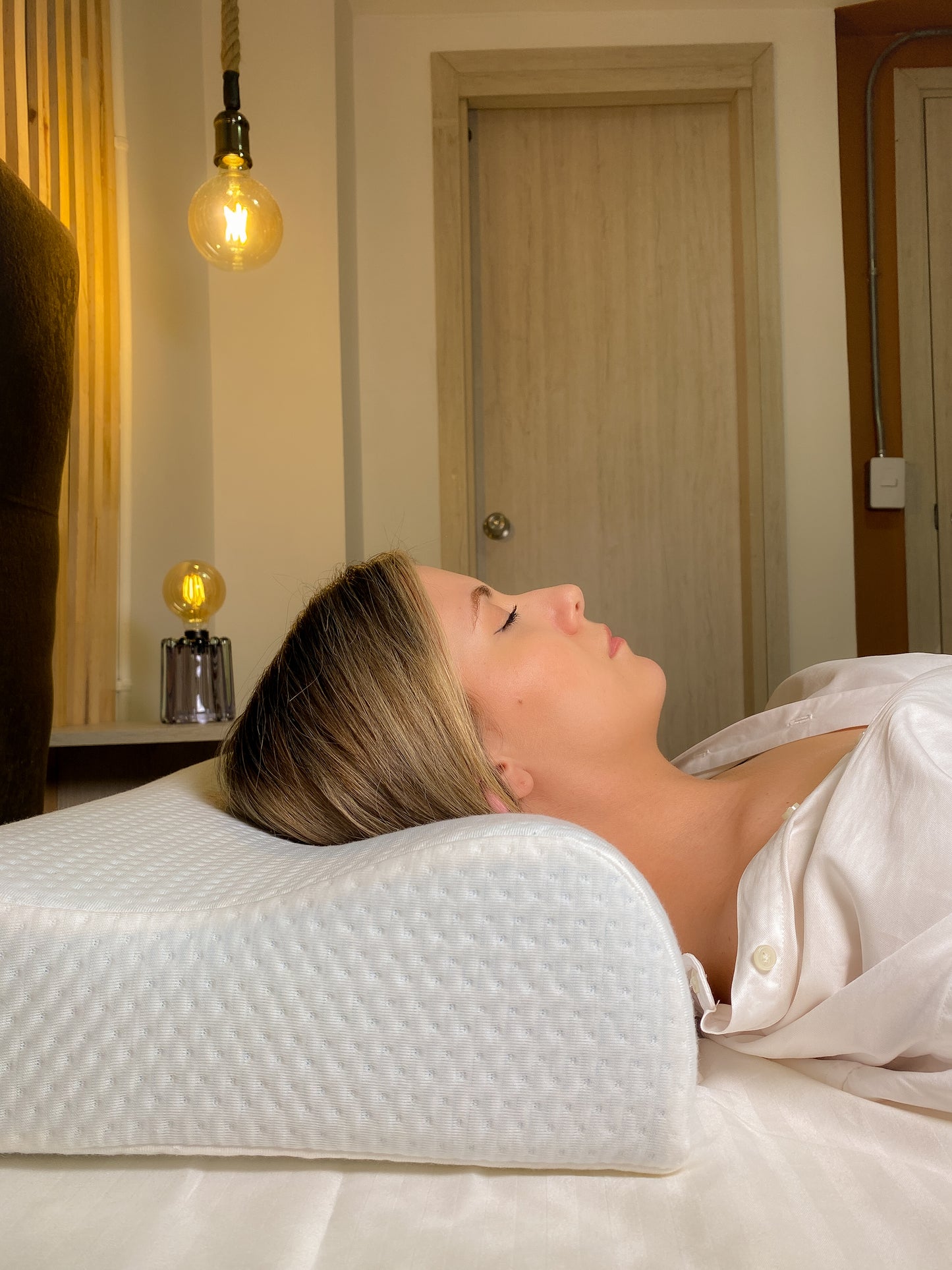 Almohada cervical ortopédica