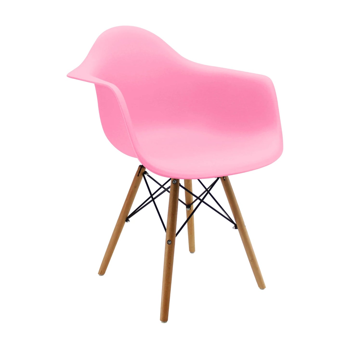 Silla Brazos Eames Estilo Europeo 58.5X62X80