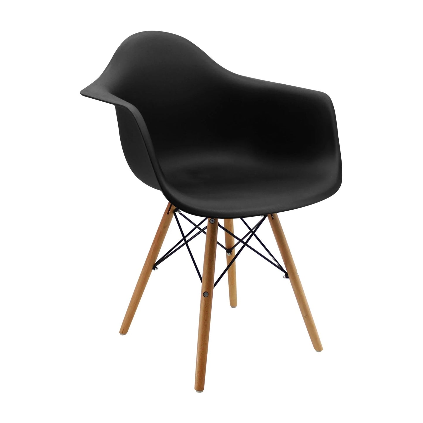 Silla Brazos Eames Estilo Europeo 58.5X62X80