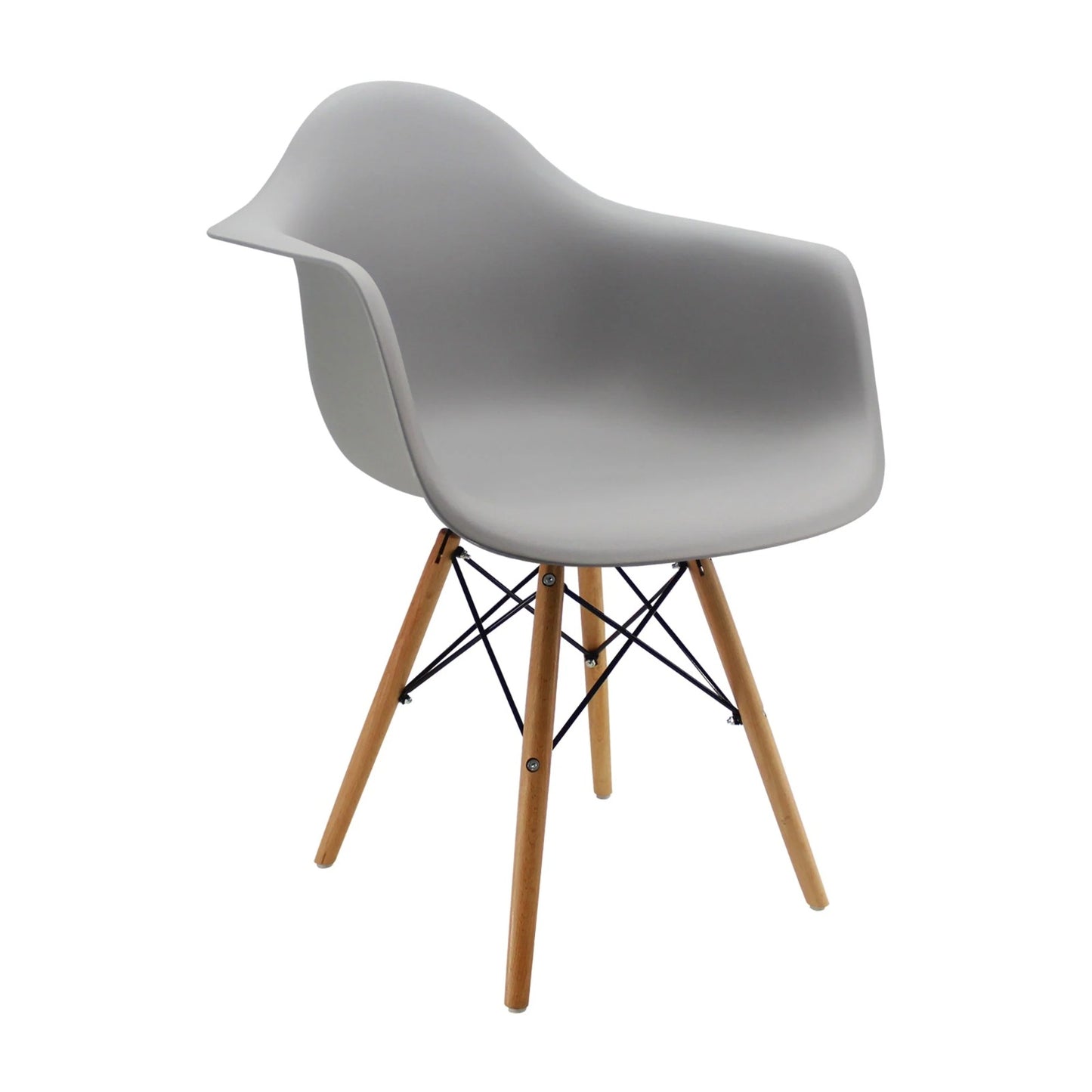 Silla Brazos Eames Estilo Europeo 58.5X62X80