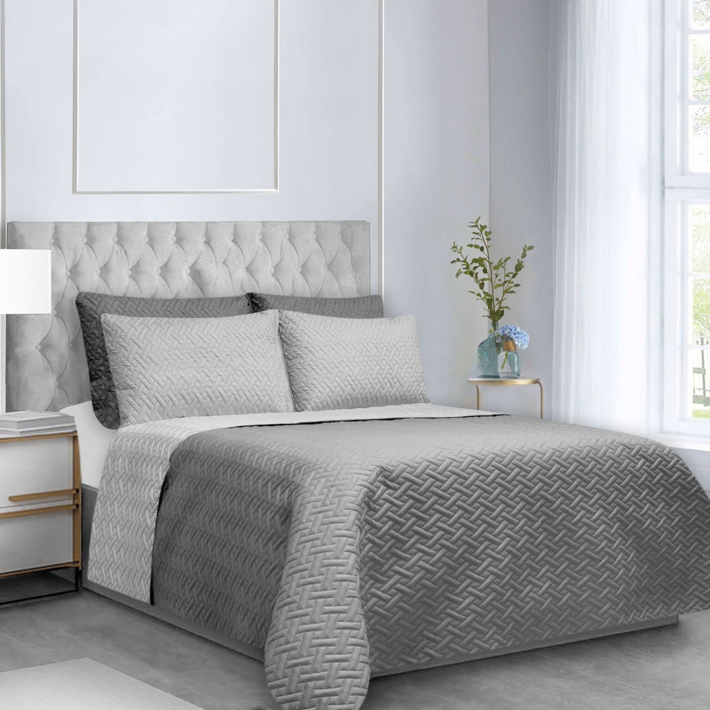 Colcha doble faz premium