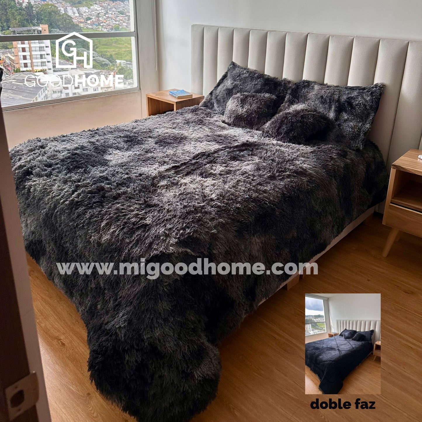 Plumón ovejero térmico acolchado