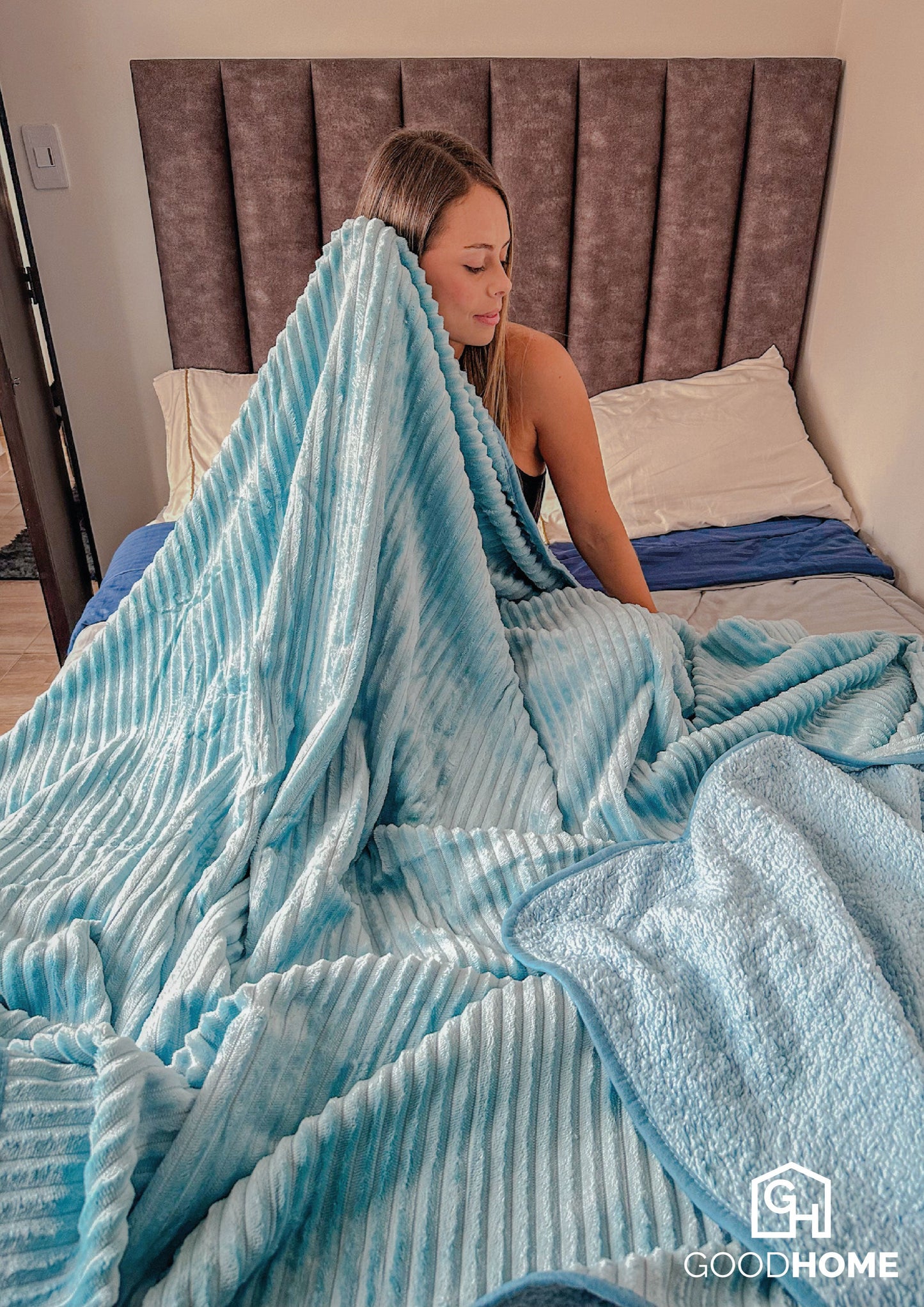 COBIJA ACANALADA OVEJERA