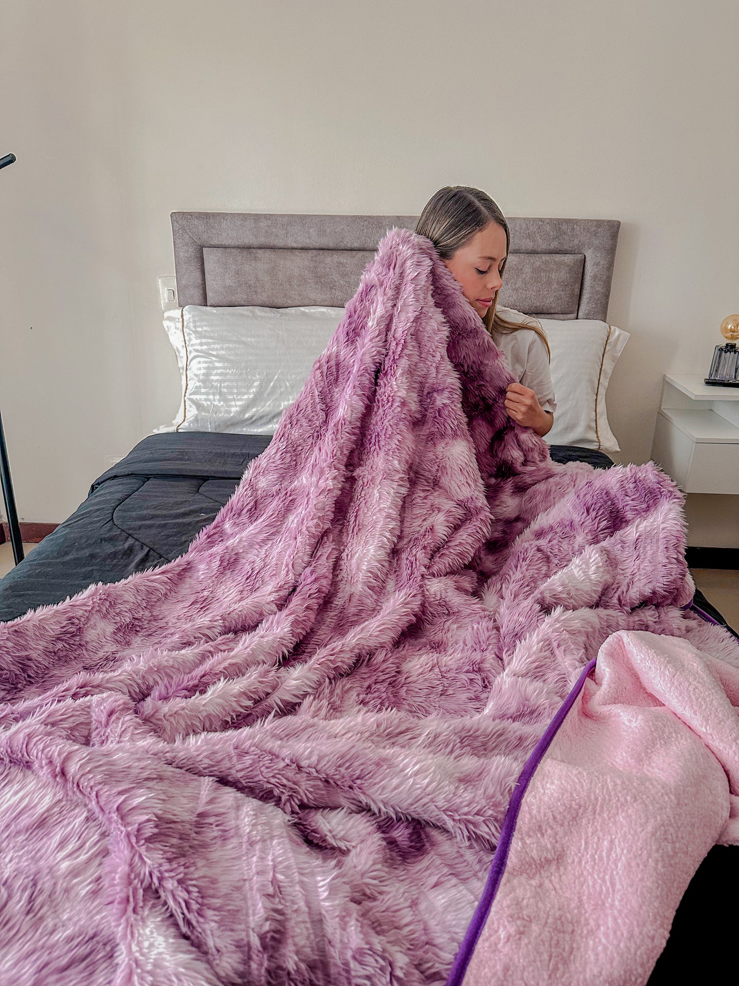 Cobija Piel de Pato ovejera