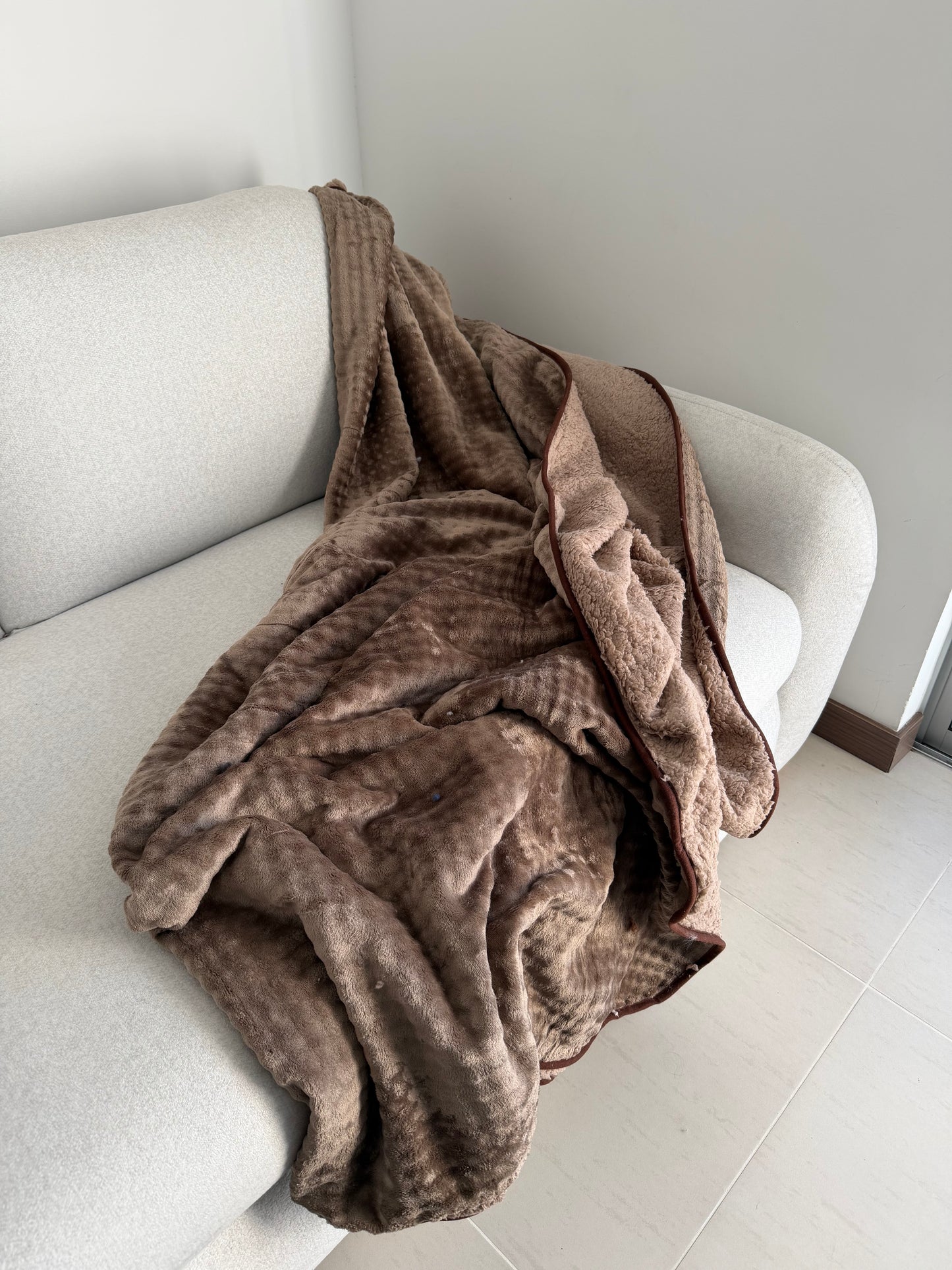 Cobija Piel de Pato ovejera