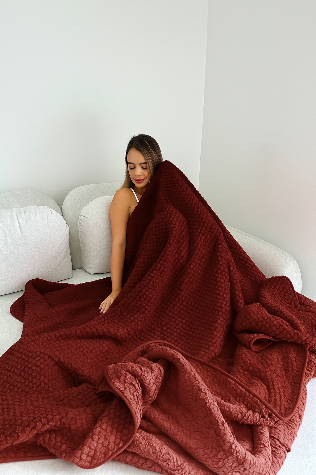 Cobija Piel de Pato ovejera