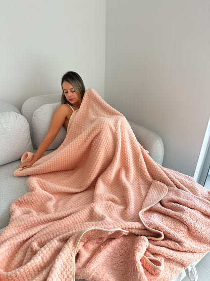 COBIJA PIEL DE CONEJO OVEJERA