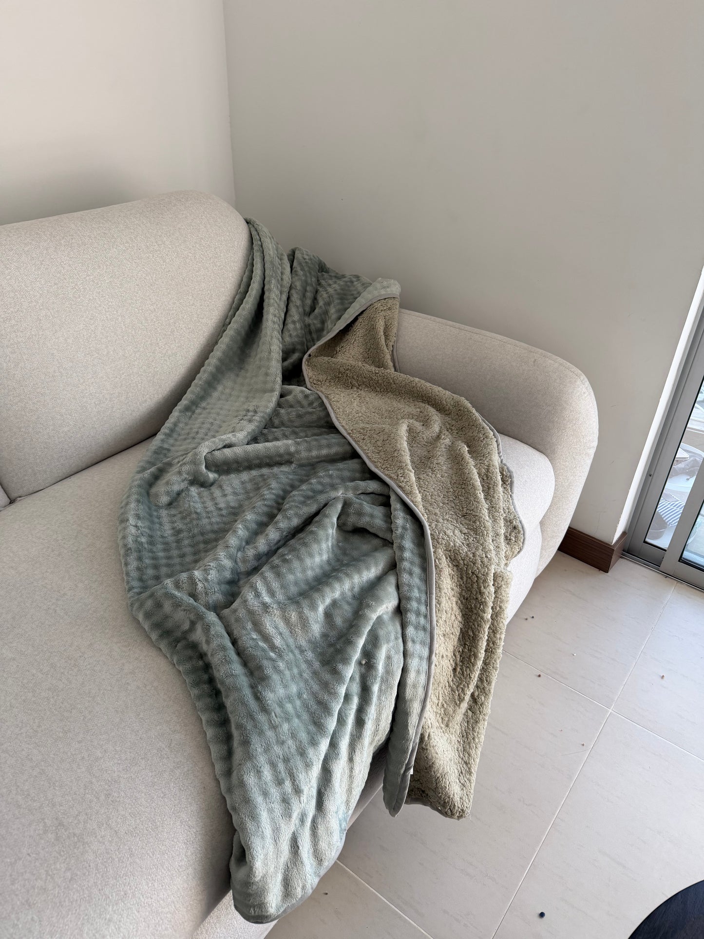 Cobija Piel de Pato ovejera