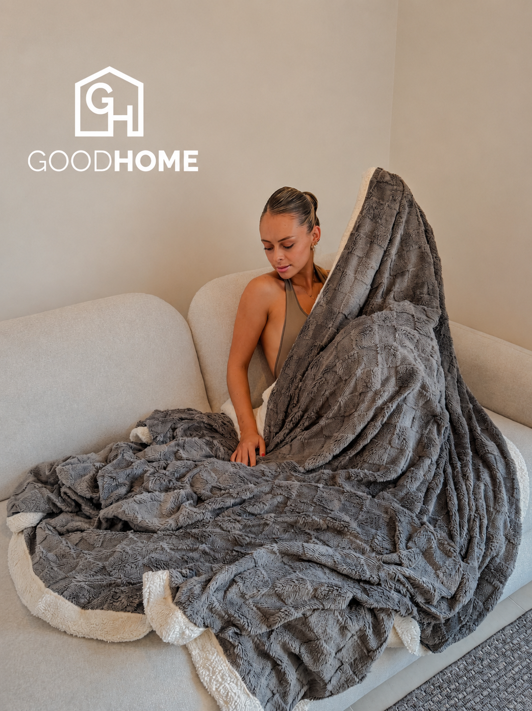 Cobija luxury ovejera