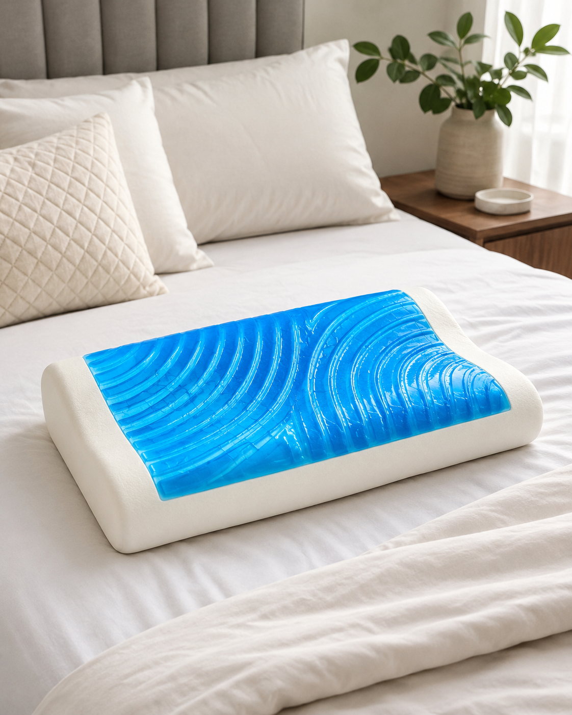 Almohada cervical con gel