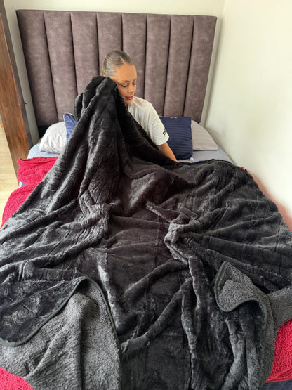 COBIJA PIEL DE CONEJO OVEJERA
