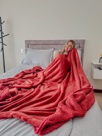 Cobija Piel de Pato ovejera