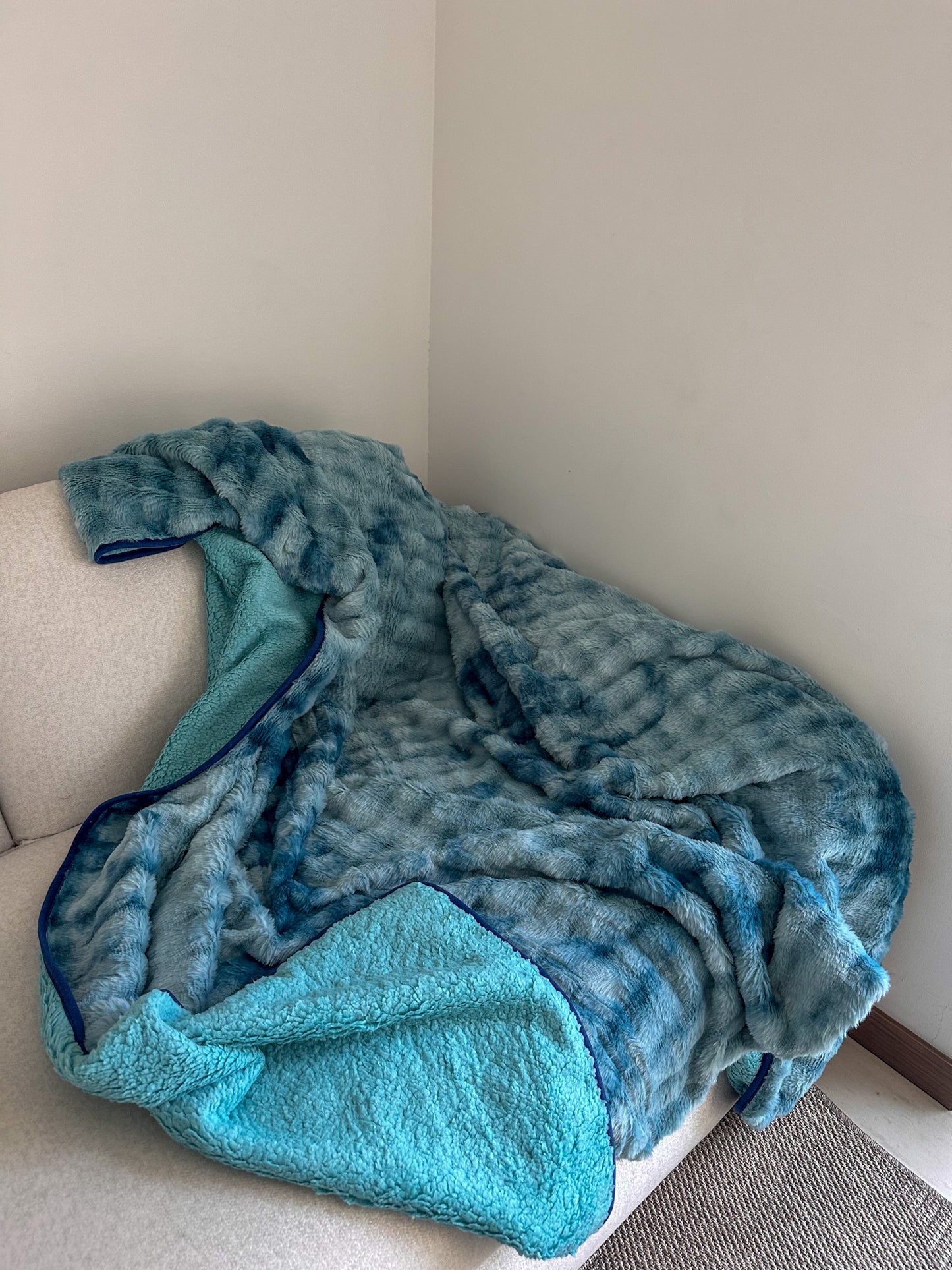 COBIJA PIEL DE CONEJO OVEJERA