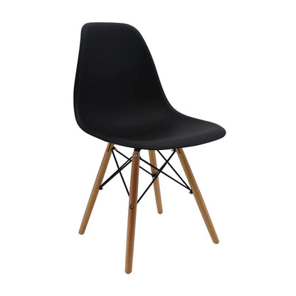 Silla de comedor.  Silla Eames. Silla de diseño