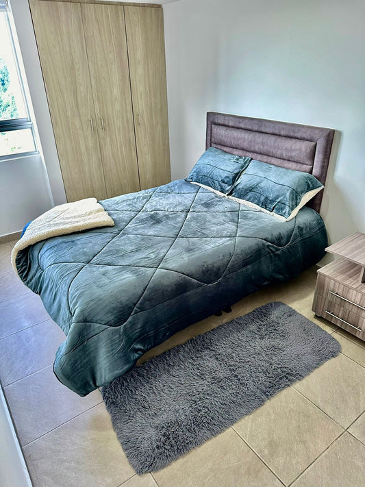 Plumón Cobija ovejero Cama doble