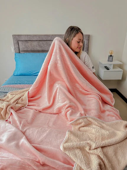 Cobija Piel de Pato ovejera