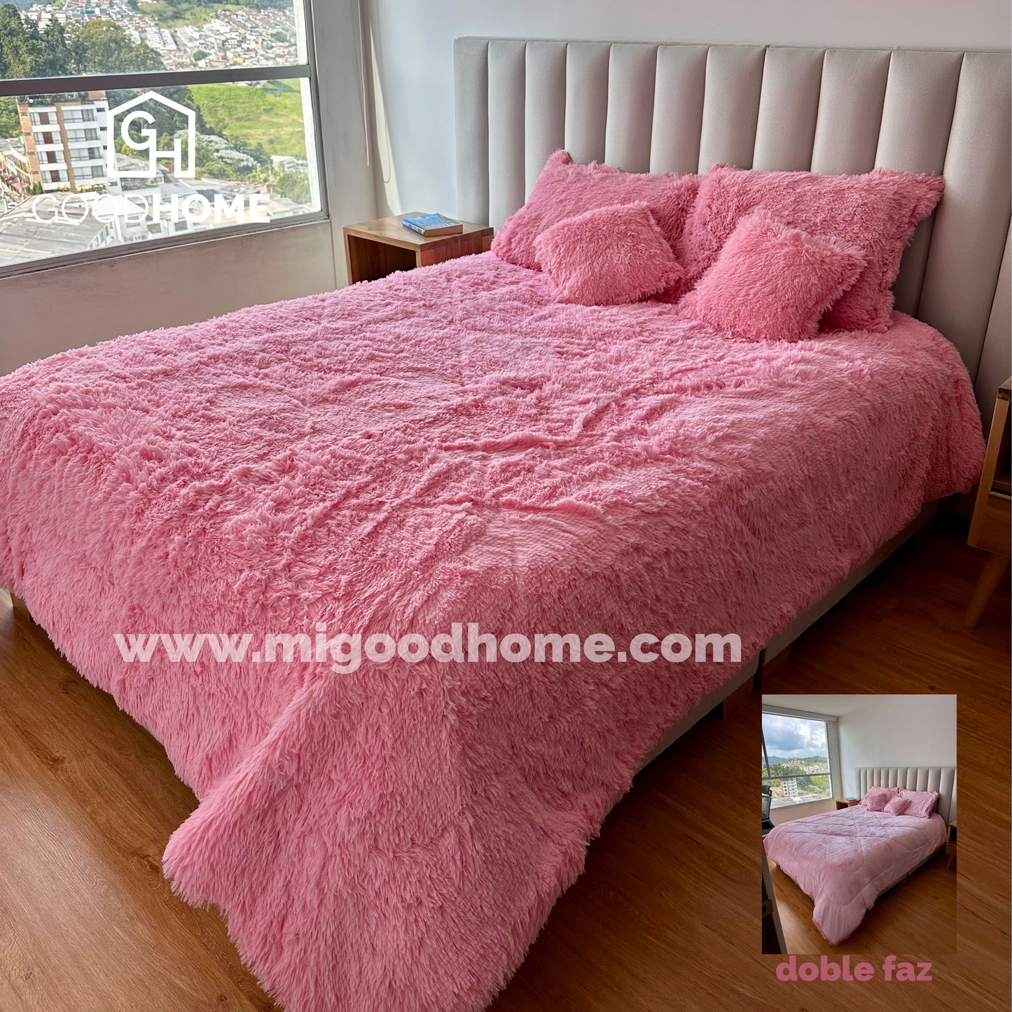 Plumón ovejero térmico acolchado