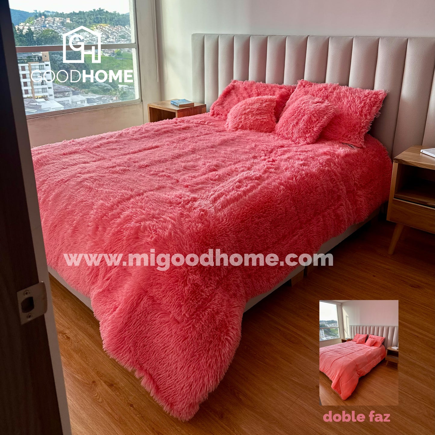 Plumón ovejero térmico acolchado